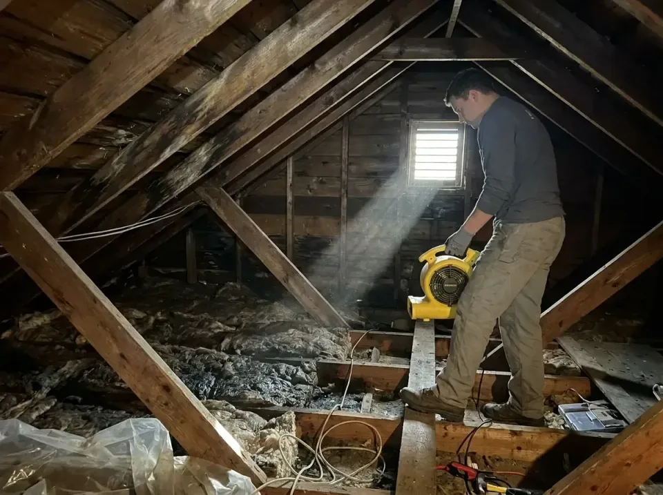 attic-water-damage-drying-proc-007 — frequently asked questions, Emergency Water Extraction & 24/7 Flood Response in Waterga…